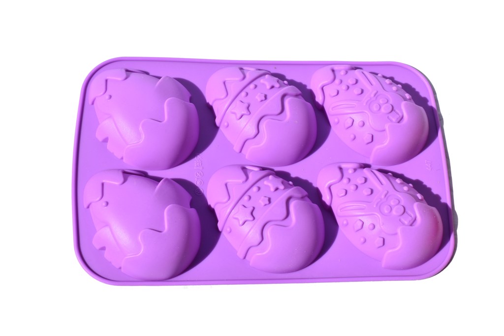 Forma silicon 6 oua mari Paste violet